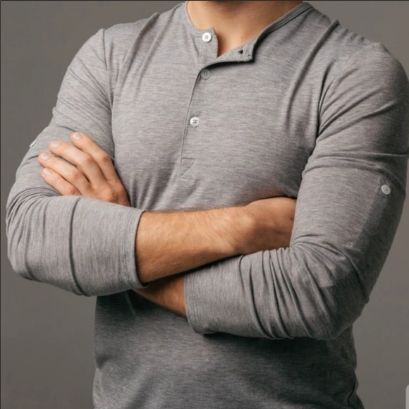 Mizzen+Main Other - Mizzen+Main Henley Large Trim Gray Inca